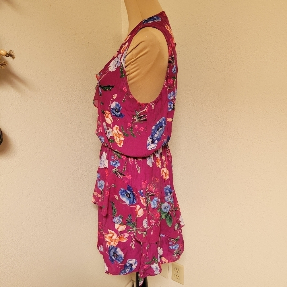 Parker Lexi Floral Print Mini Dress - Picture 4 of 5